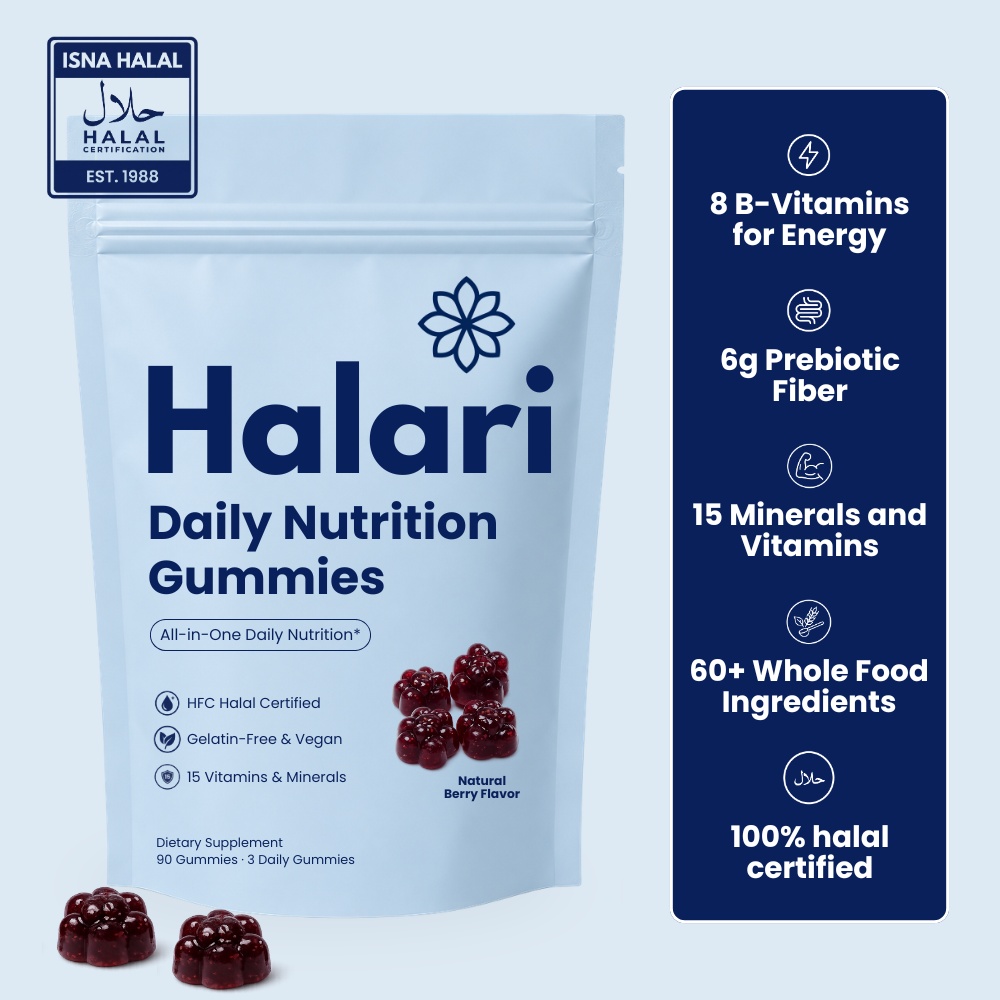 Halari - Halal Daily Nutrition Gummies