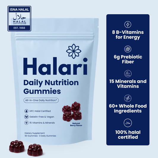Halari - Halal Daily Nutrition Gummies